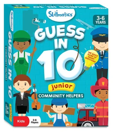 Guess in 10 Junior: Community Helpers box