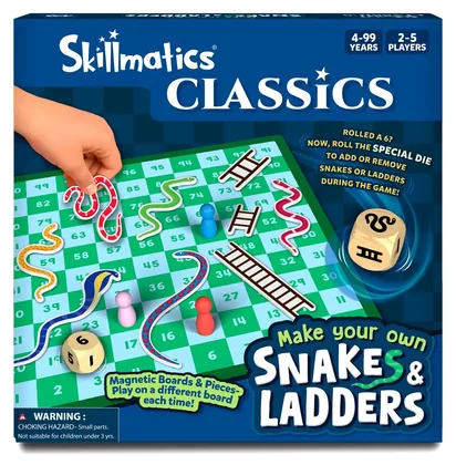Magnetic Snakes & Ladders box