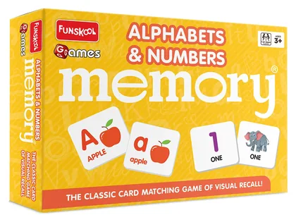 Memory Alphabets and Numbers box