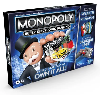 Monopoly Super Electronic Banking box