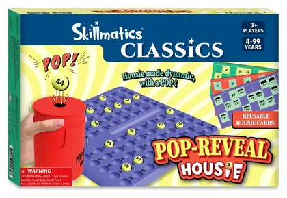 Pop-Reveal Housie box