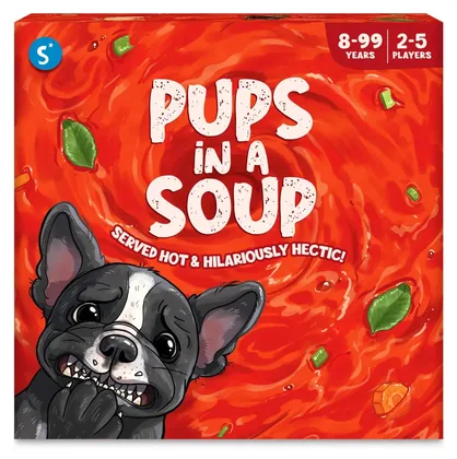 Pups in a Soup box