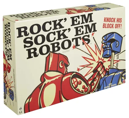 Rock 'Em Sock 'Em Robots box