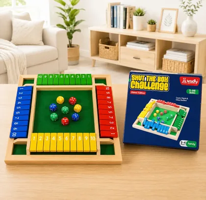 Shut the Box box