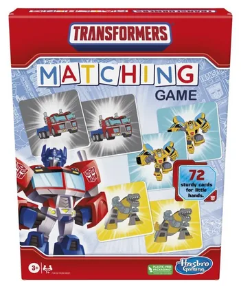 Transformers Matching Game box