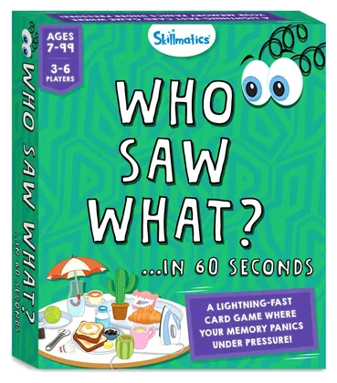 Who Saw What? in 60 Seconds box